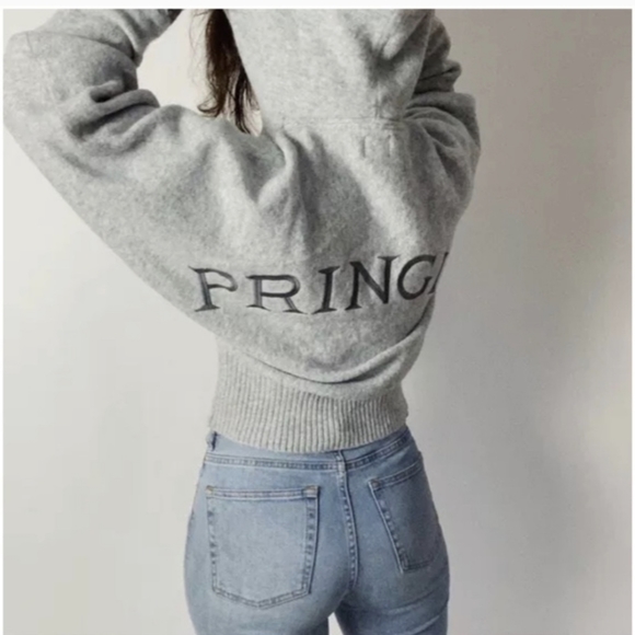 COPY - PRINGLE x H&M Soft Gray Hoodie Size XS - Picture 2 of 9